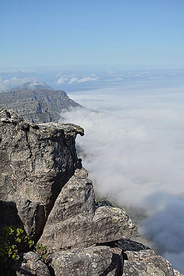 Willis view from the top of Table Mountain. 