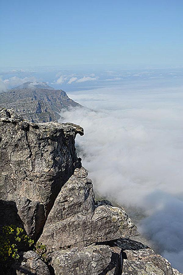 Willis view from the top of Table Mountain. 