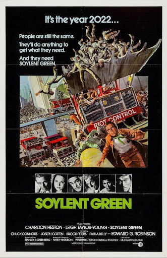 (Soylent Green theatrical release poster by John Solie)